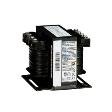 Schneider Electric Control Transformer; 200 VA; 600V Primary; 240V Secondary; Single-Phase; No Fusing